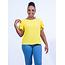 Level Up Ruffle Top - Yellow