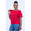Ready To Ruffle Top - Red