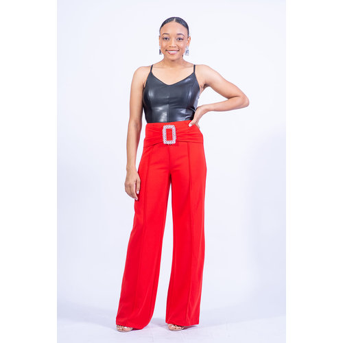 Cherry Pop Wide Leg Pants Cherry Pop Wide Leg Pants