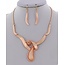 Pure N Simple Necklace Set - Rose Gold