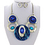 The Right Stuff Necklace Set - Blue