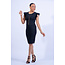 Best Yet Ruffle Sleeve Dress - Black