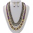 Oh Pearly Day Necklace Set - Purple