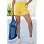 Throw On & Go Drawstring Shorts Yellow