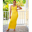 Top Trend Maxi Dress - Yellow
