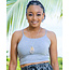 Simply U Cropped Cami Top - Heather Grey