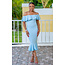 In A Ruffle Mermaid Ruffle Dress