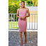 In Plain Sight Tank Dress - Mauve