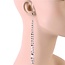 Hanging From The Chandelier Earrings - Silver