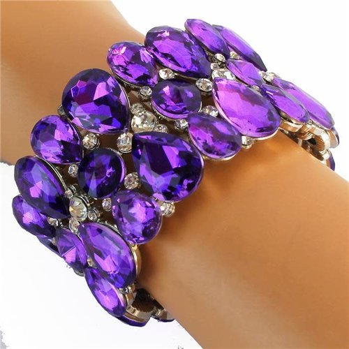 Glam Event Bracelet - Purple Glam Event Bracelet - Purple