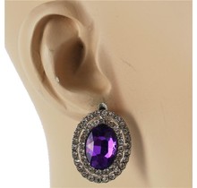 Fancy Girl Jewel Knobs - Purple