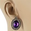 Fancy Girl Jewel Knobs - Purple