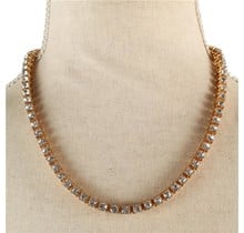 Ice Me Out Necklace 18"- Gold
