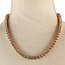 Ice Me Out Necklace 18"- Gold