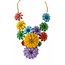 Send Me Flowers Necklace - Multi
