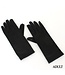 Satin Gloves - Black