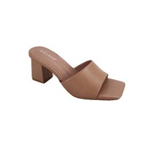 Bold Statement Block Heels - Camel