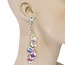 Glamorous Life Earrings - Gold Iridescent