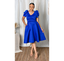 Queen's Arrival Dress - Royal Blue