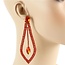 Up A Notch Earrings - Orange