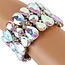 Glam Even Bracelet - Silver Iridescent