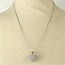 Heart Holder Necklace - Silver