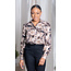 Sandy Palms Buttoned Top