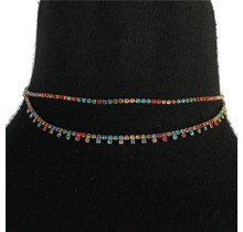 Wrapped In Love Choker - Multi