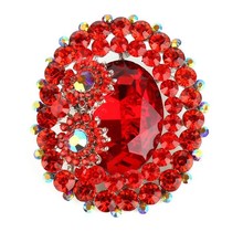 Feeling Royal Brooch - Red