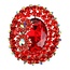 Feeling Royal Brooch - Red