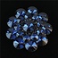 Bursting Bloom Brooch - Navy