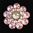 Bursting Bloom Brooch - Pink