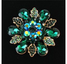 You're A Gem Brooch - Green