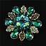You're A Gem Brooch - Green