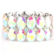 True Colors Bracelet - Silver Iridescent