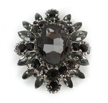 High Royalty Brooch - Pewter