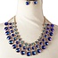 Timeless Treasure Necklace Set - Royal Blue Iridescent