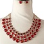 Timeless Treasure Necklace Set - Red