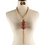 Tangled Knots Necklace Set - Multi