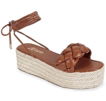 Vacation Calls Platform Sandals - Tan