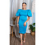 Forever A Lady Midi Dress - Teal