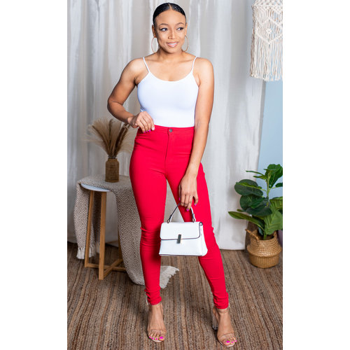 Red Hot High Waist Jeans Red Hot High Waist Jeans