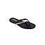 Matter Of Fact Pearl Sandals - Black