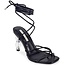 Love Notes Clear Ball Heel - Black