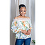 Someone You Love Floral Off Shoulder Top