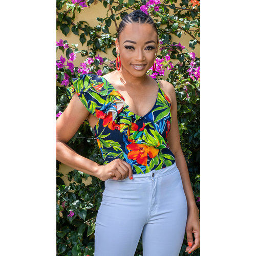 Picture Me Floral Bodysuit Picture Me Floral Bodysuit