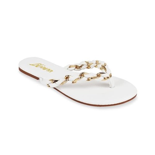 Lucky Timing Sandals - White
