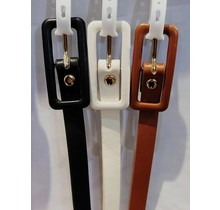 One Way Trip Belt Set - Black/Ivory/Cognac