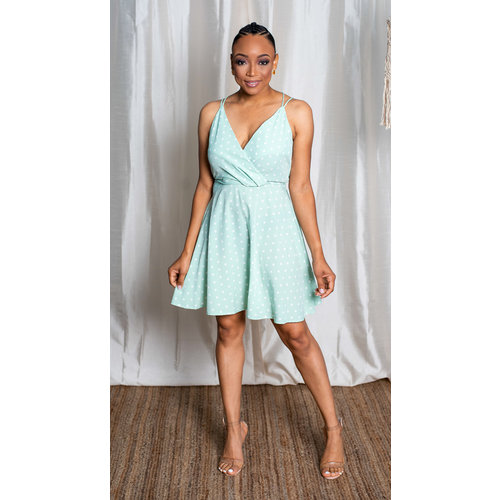 Fond Heart Polka Dot Dress Fond Heart Polka Dot Dress