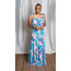 Seeking Perfection Ruched Maxi Dress